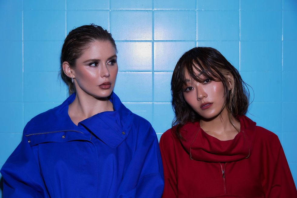 Erin Moriarty and Karen Fukuhara,  'The Boys' Girl's Girls