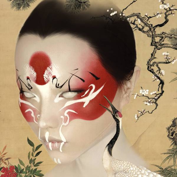 Yan Fang Paints Stories of "Eastern Futurism" Across Her Face