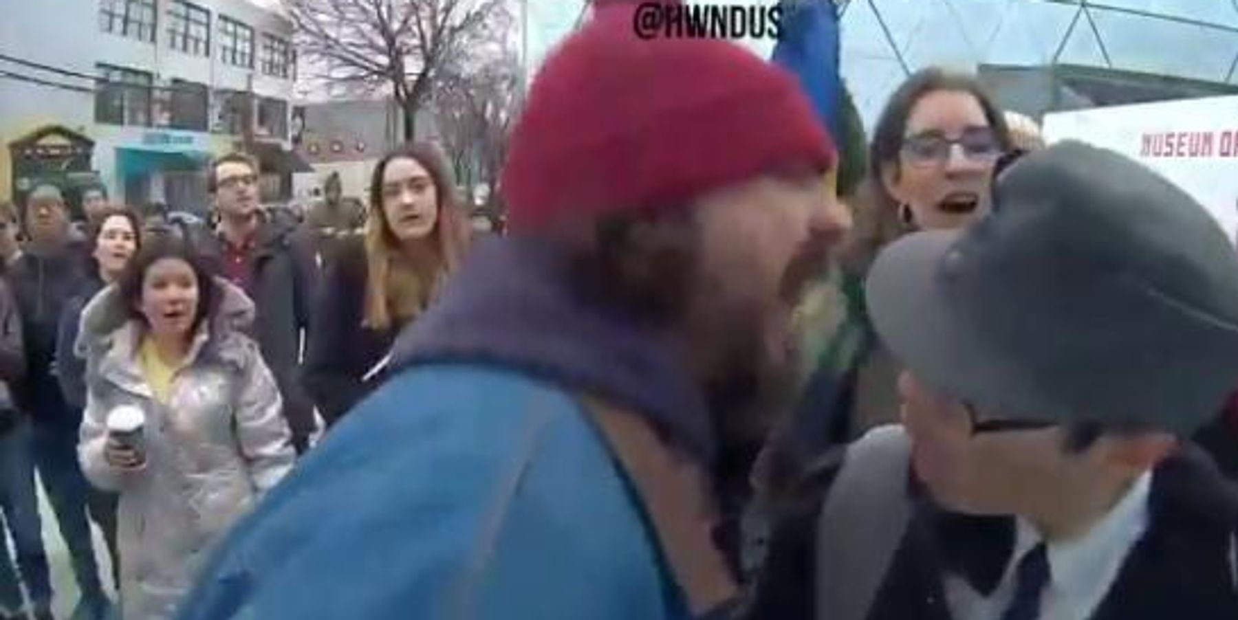 Watch Shia LaBeouf Shout Down A White Supremacist At His Anti-Trump Livestream
