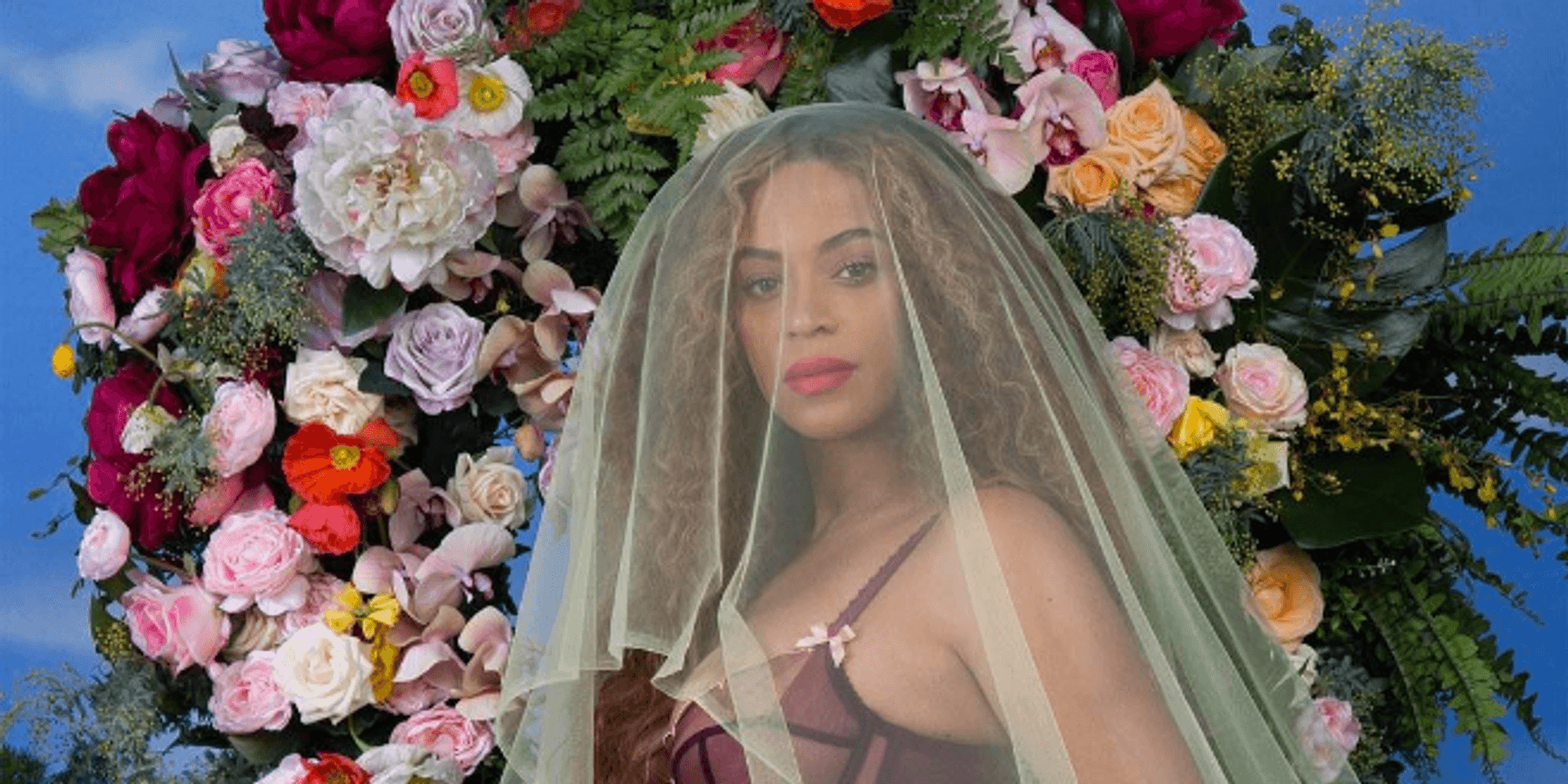 Check Out Beyoncé's Epic, Lush Pregnancy Photo Shoot