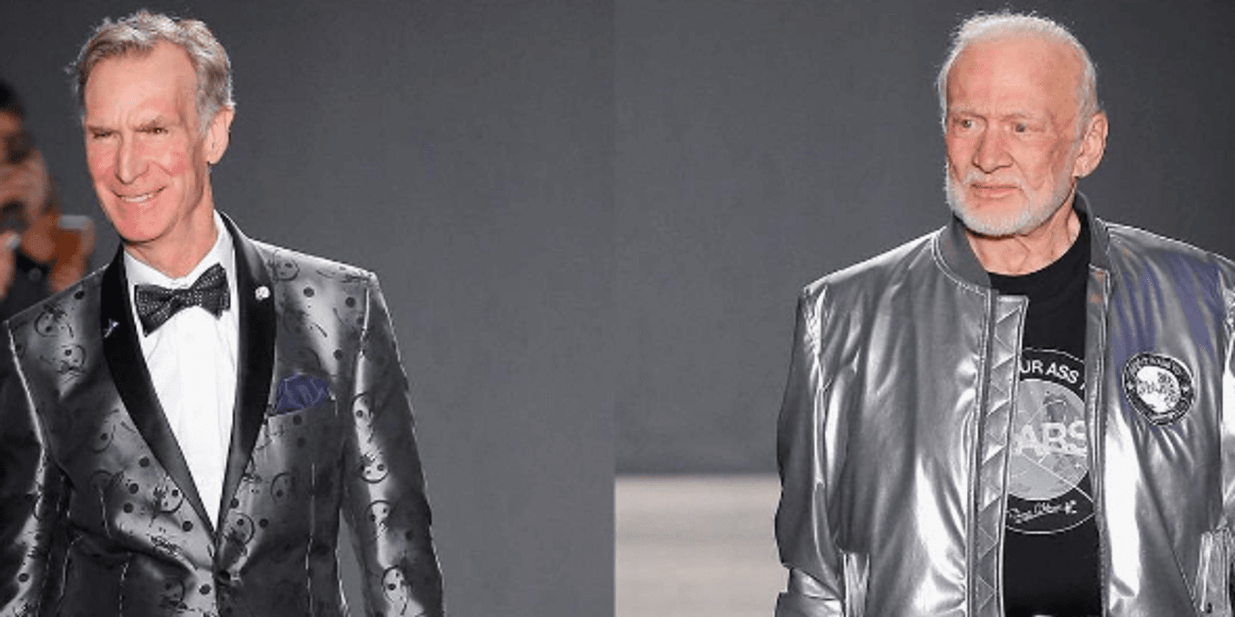 The Breakout Stars of NYFW: Men's Were Bill Nye And Buzz Aldrin