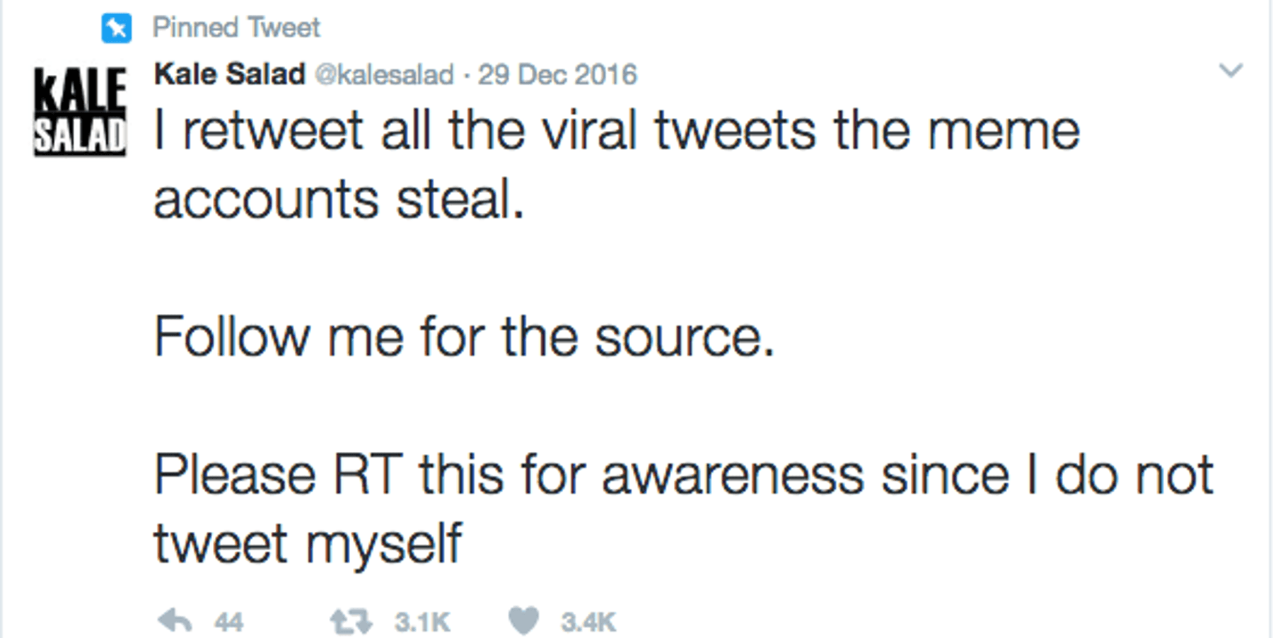 Meet Kale Salad, the Meme Account Giving Creative Ownership Back to the Internet
