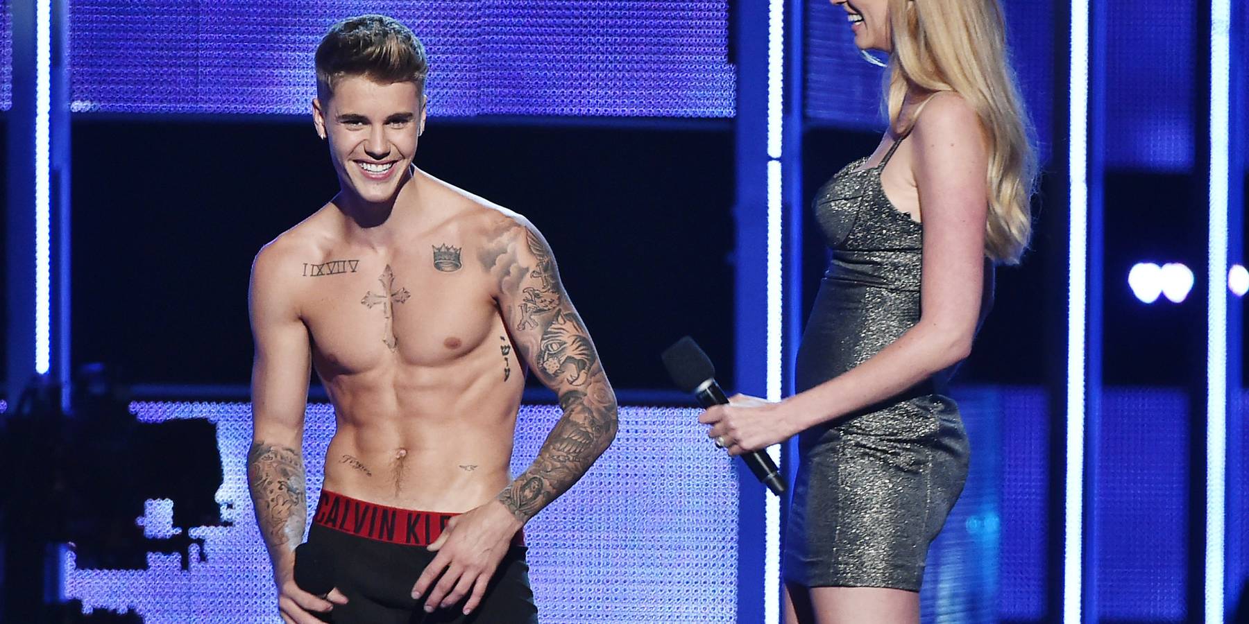 Justin Bieber Decides He Really Wants to Be 70, Gets a Tattoo to Prove it