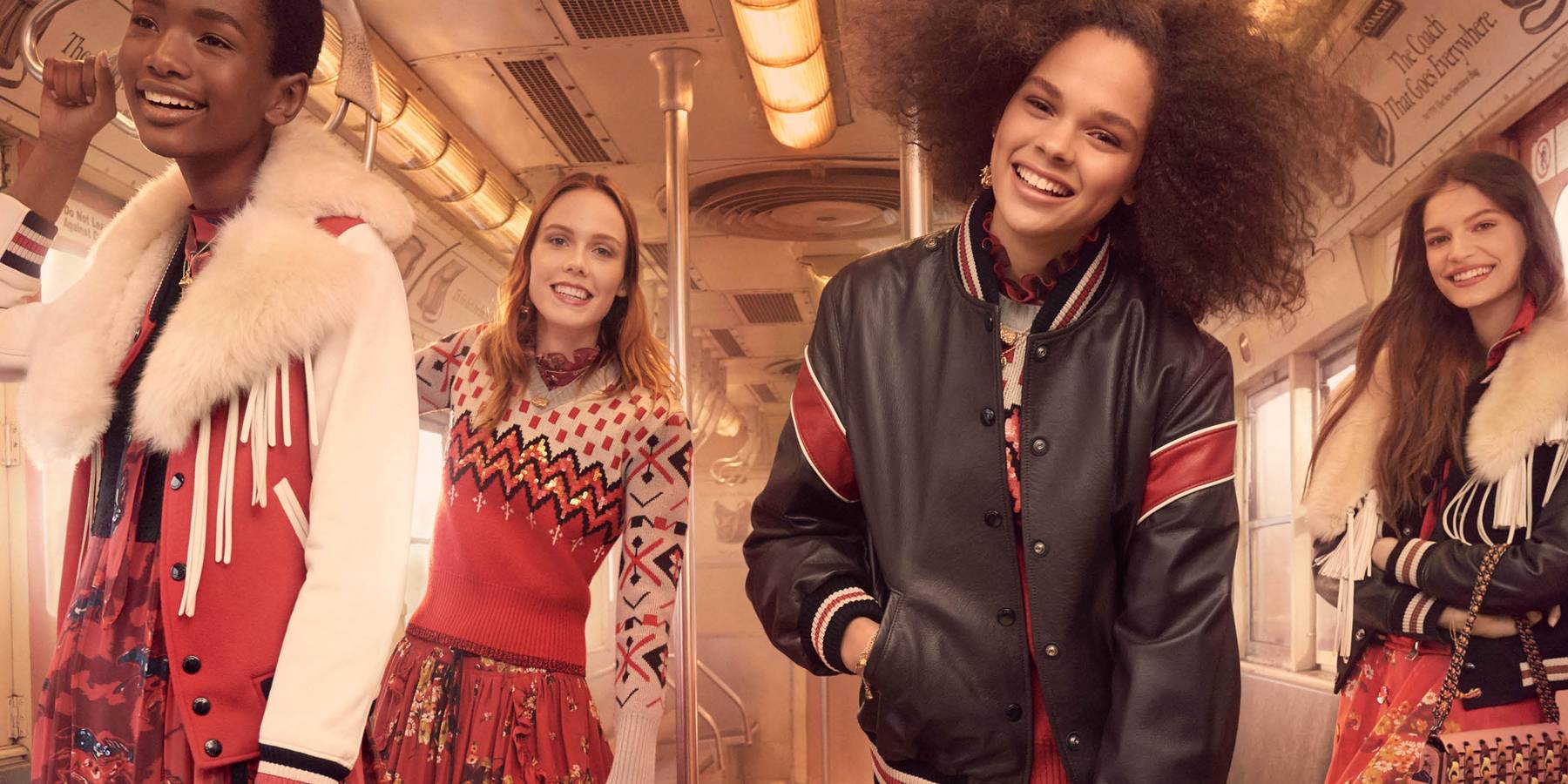 Coach's Fall 2017 Collection Campaign Snapshots New York City