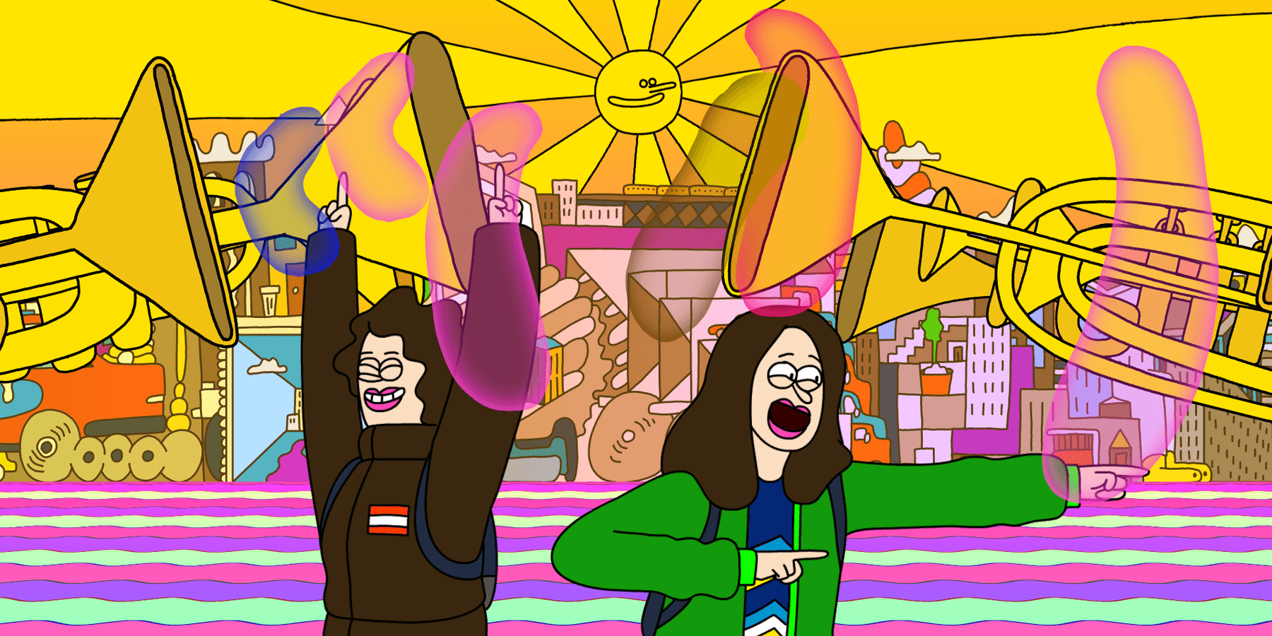 Artist Mike Perry on Creating Last Night's Trippy Animated Episode of "Broad City"