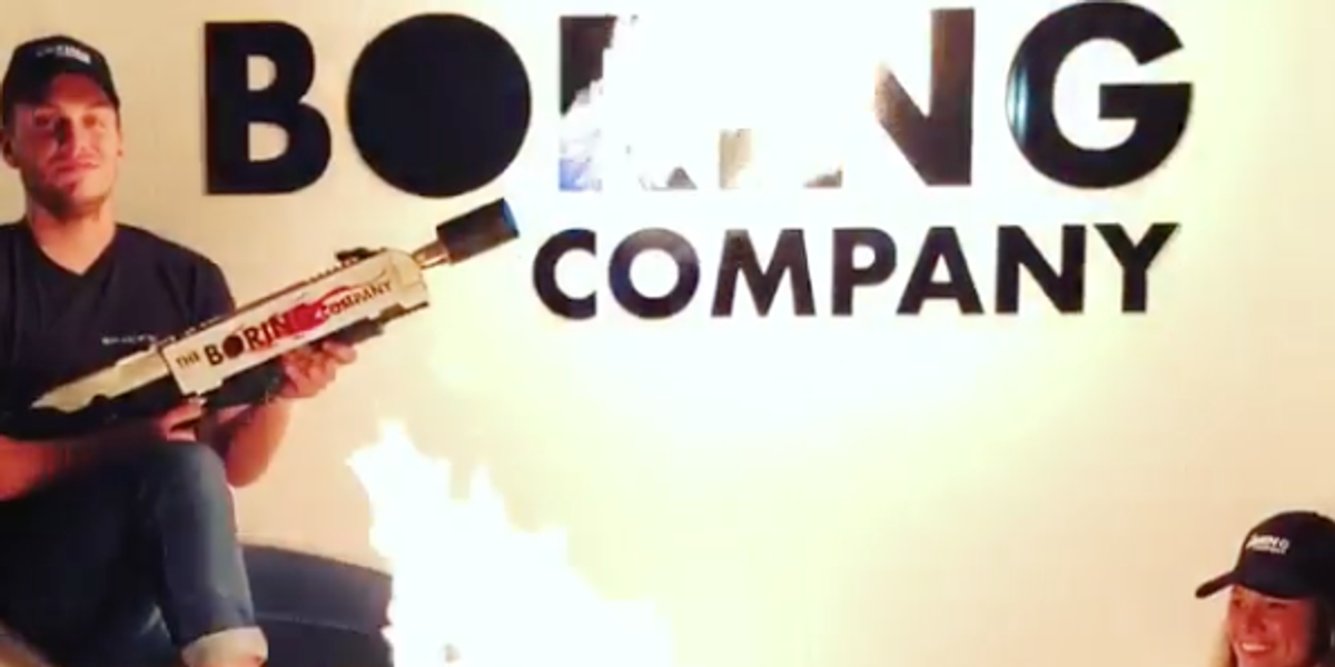 Elon Musk Is Selling $500 Flamethrowers