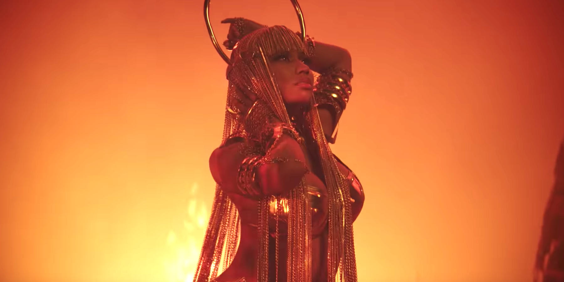 Meet The Designer Behind Nicki Minaj’s Gold-Plated 'Ganja Burn' Bikini