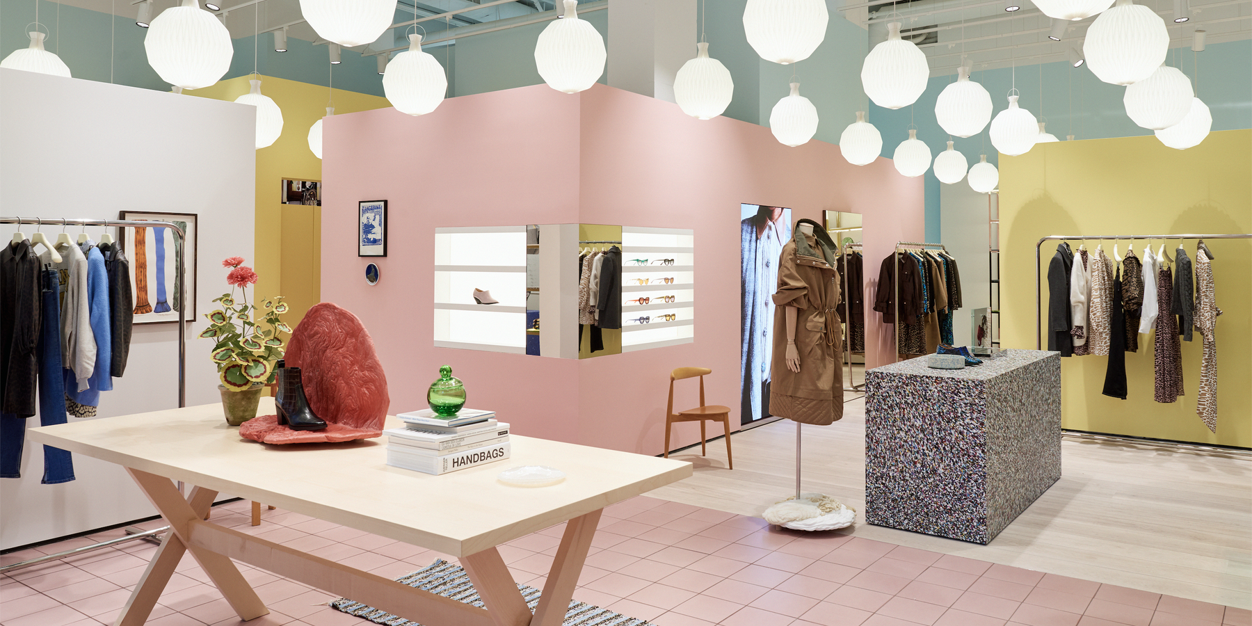 Ganni Brings Its Danish Fashion Universe Stateside