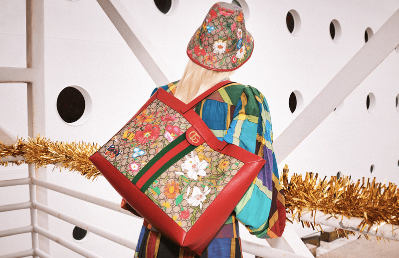 Gucci Combined Two of Its Most Iconic Prints for Holiday - PAPER