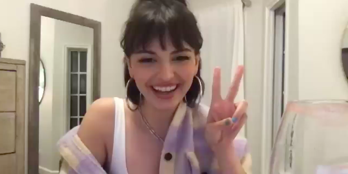 Rebecca Black Performed 'Friday' at PAPER x Club Quarantine