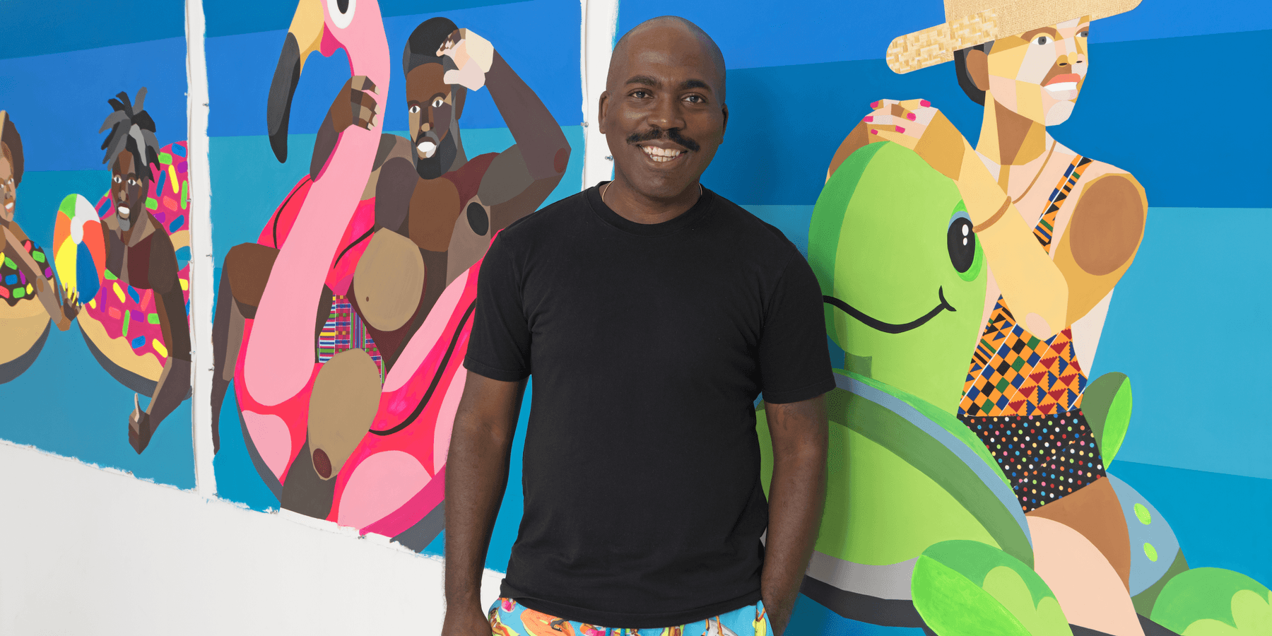 These Swim Trunks Are Emblems of Black Excellence