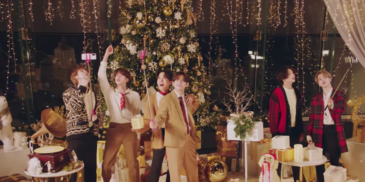 Happy Holidays, Love BTS