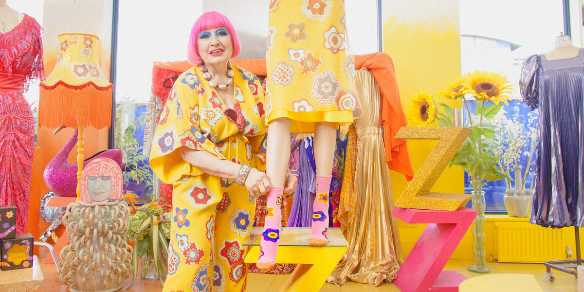 Zandra Rhodes Is Still Spreading Joy