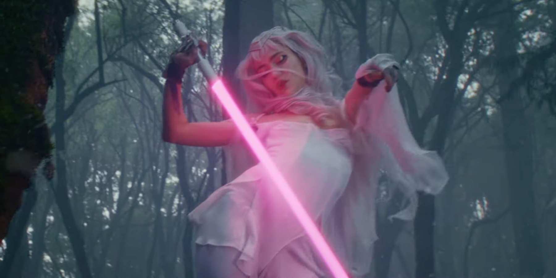 Grimes Has a Lightsaber