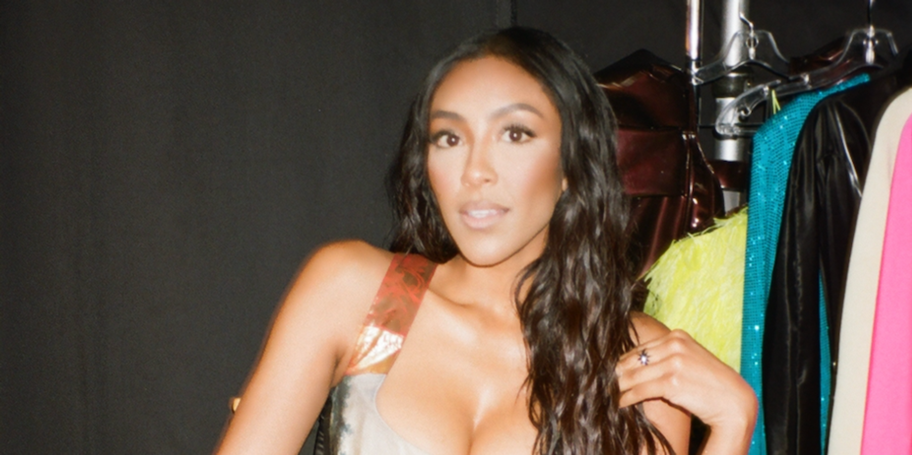 How Tayshia Adams Got Dressed to Host Her First MTV Awards