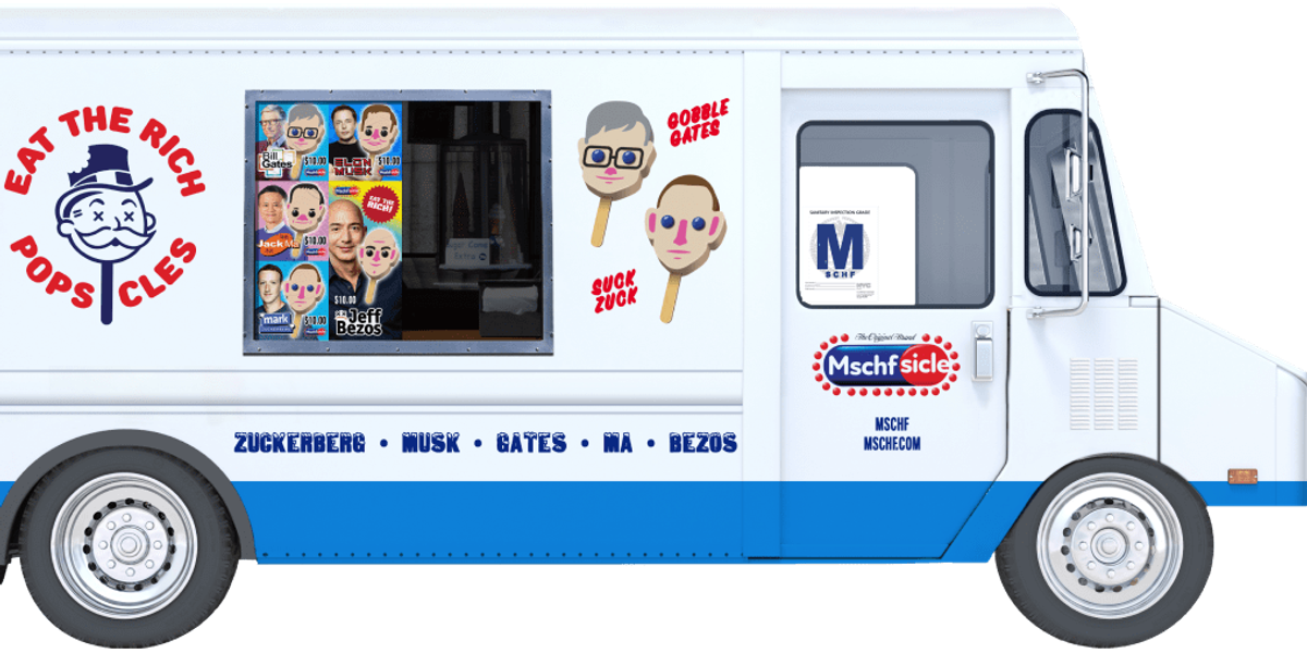 MSCHF Is Selling 'EAT THE RICH' Popsicles