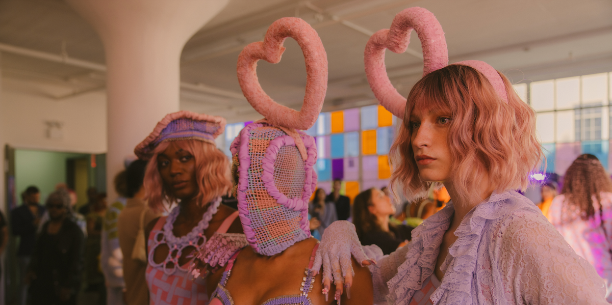 Tara Babylon Turned Cake Decor Into Groovy Textiles at NYFW