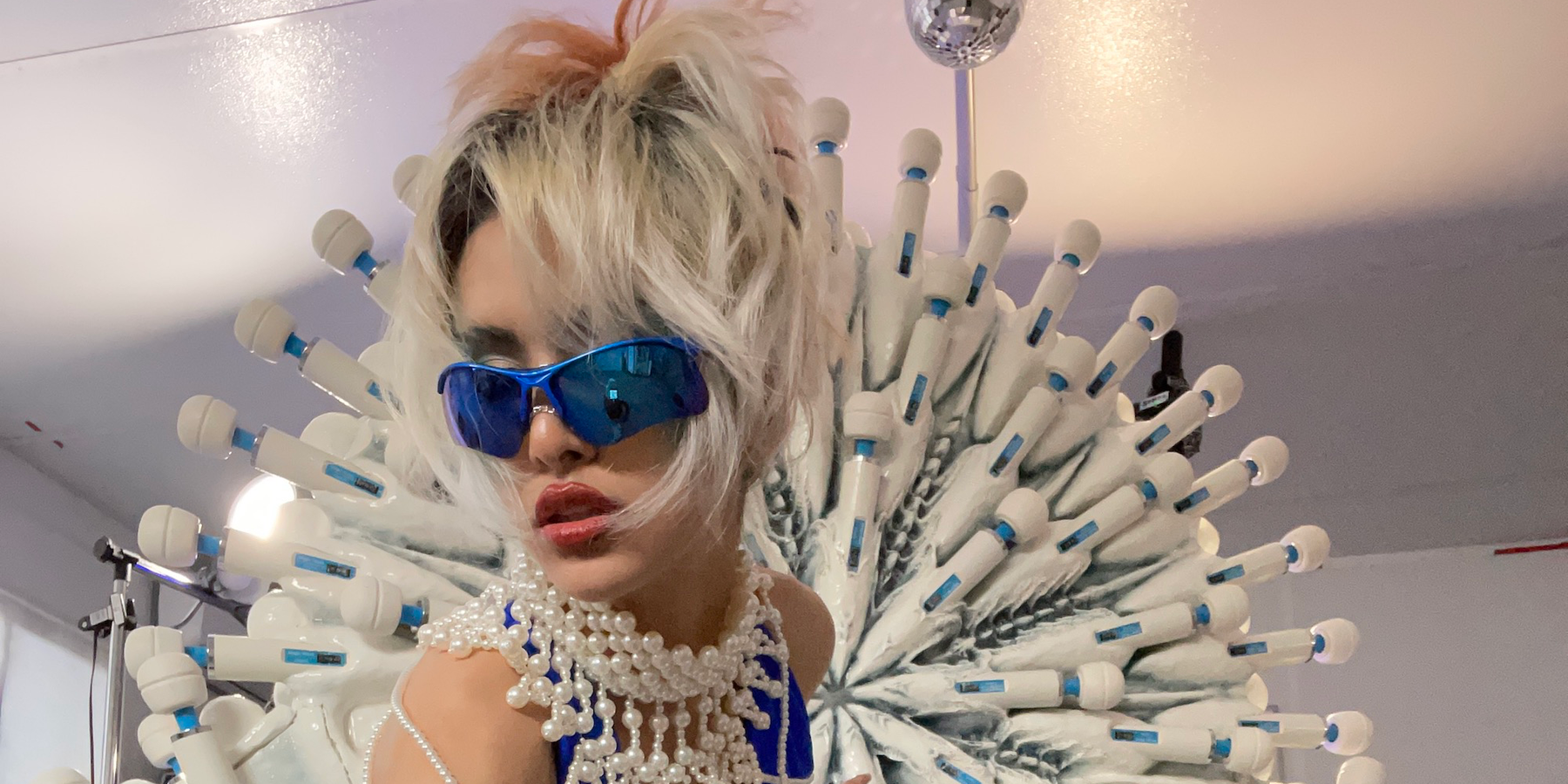 This Artist Made a Sculpture Using 100 Vibrators