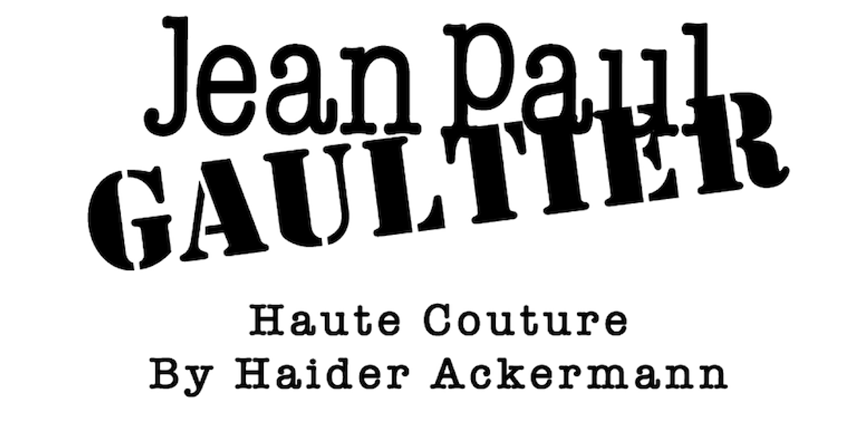 Jean Paul Gaultier's Next Guest Designer Is Haider Ackermann