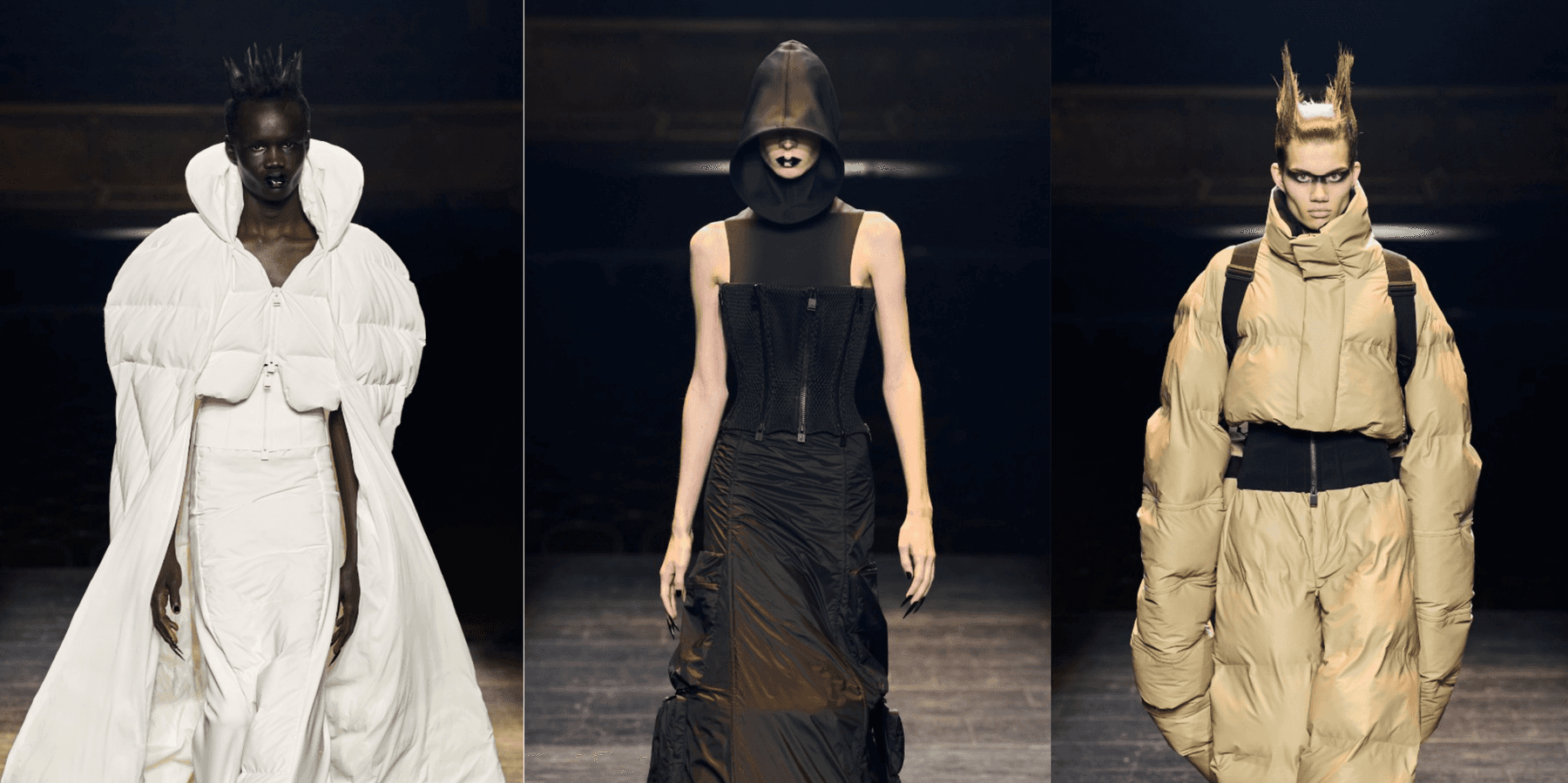 In Paris, Rains Brings Out the Inner Hero for Fall 2023