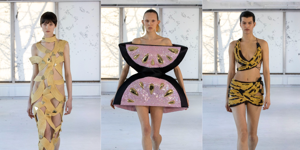 Couture Fruits and Fruit Flies at AREA