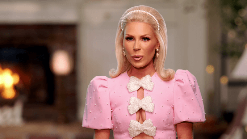 gretchen rossi pink dress Gretchen Christine Rossi | My gorgeous reunion dress was custom made by the one and only @waltercollection and was soo stunning! Creating this dress with Walter was