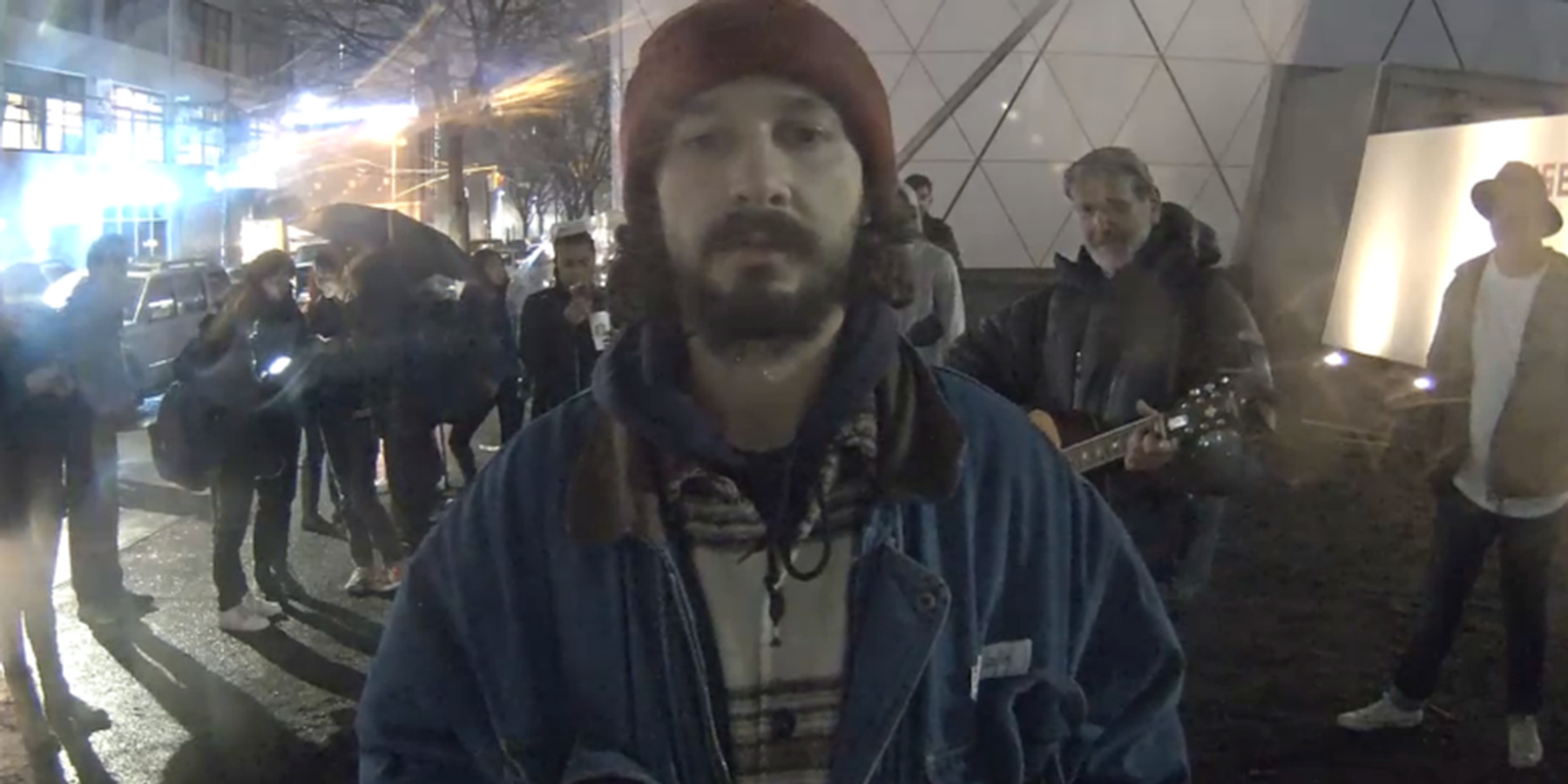 Shia LaBeouf's Livestream Goes Offline Yet Again