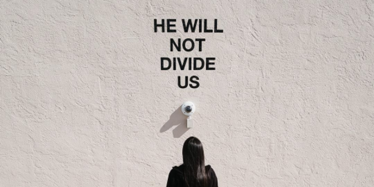 Shia LeBeouf Relocates "He Will Not Divide Us" Again, This Time to Liverpool