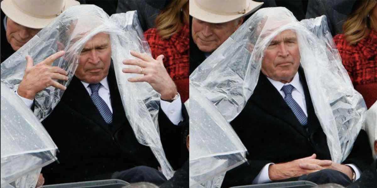 George W. Bush Perfectly Summed Up Trump's Inauguration