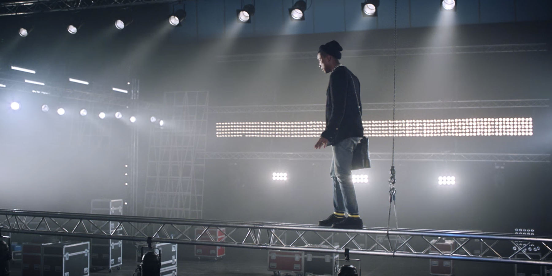 Watch Pharrell Risk His Life For a Chanel Bag