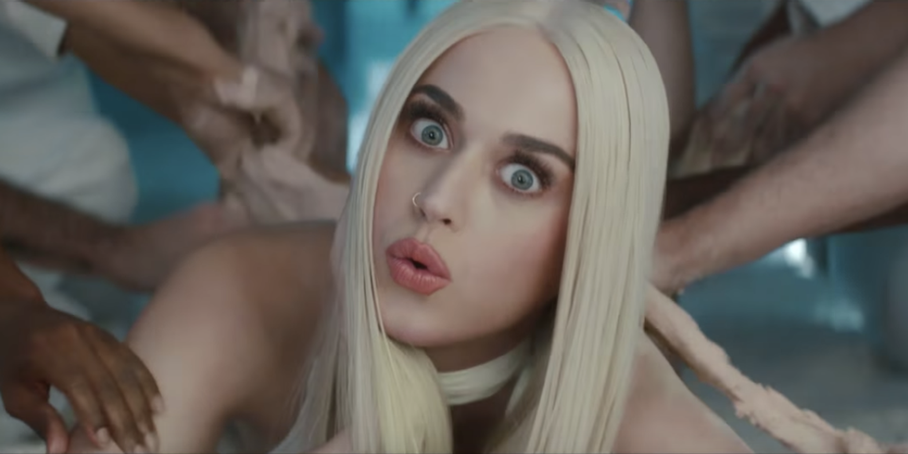 Watch Katy Perry Turn Into A Pole-Dancing Pie For The Very Bizarre "Bon Appetit" Video