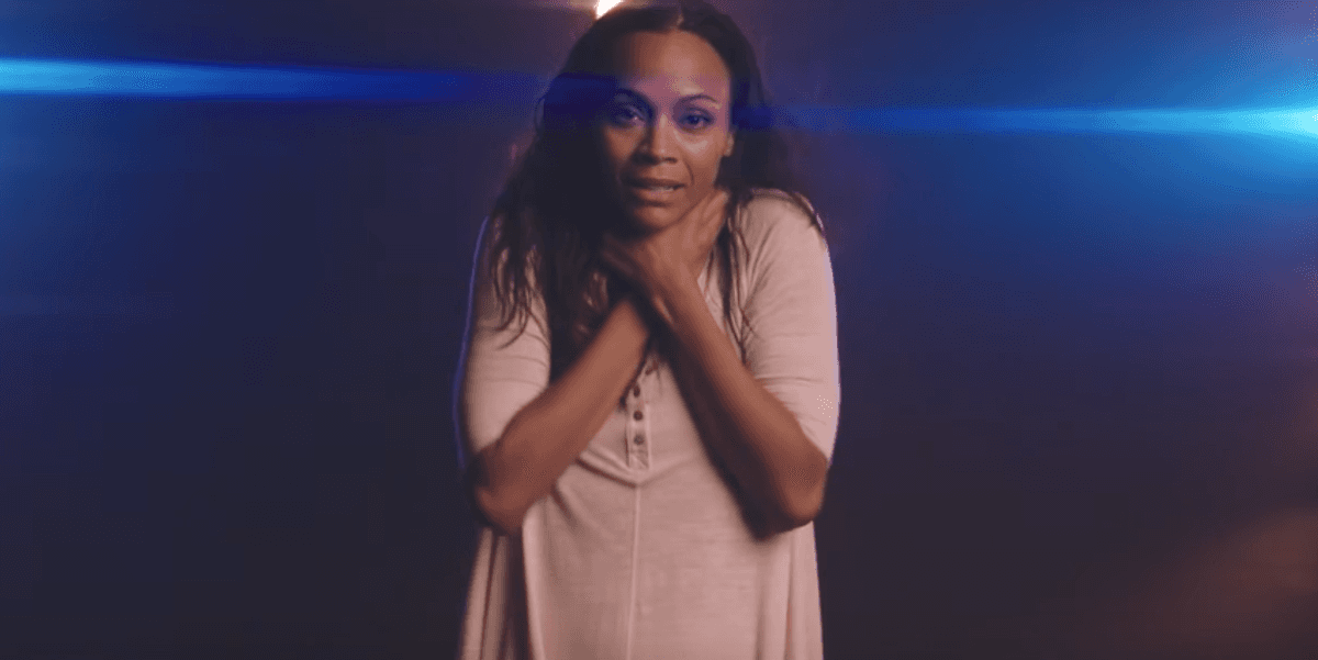 Watch Zoe Saldana Star In Sia's New "Free Me" Video
