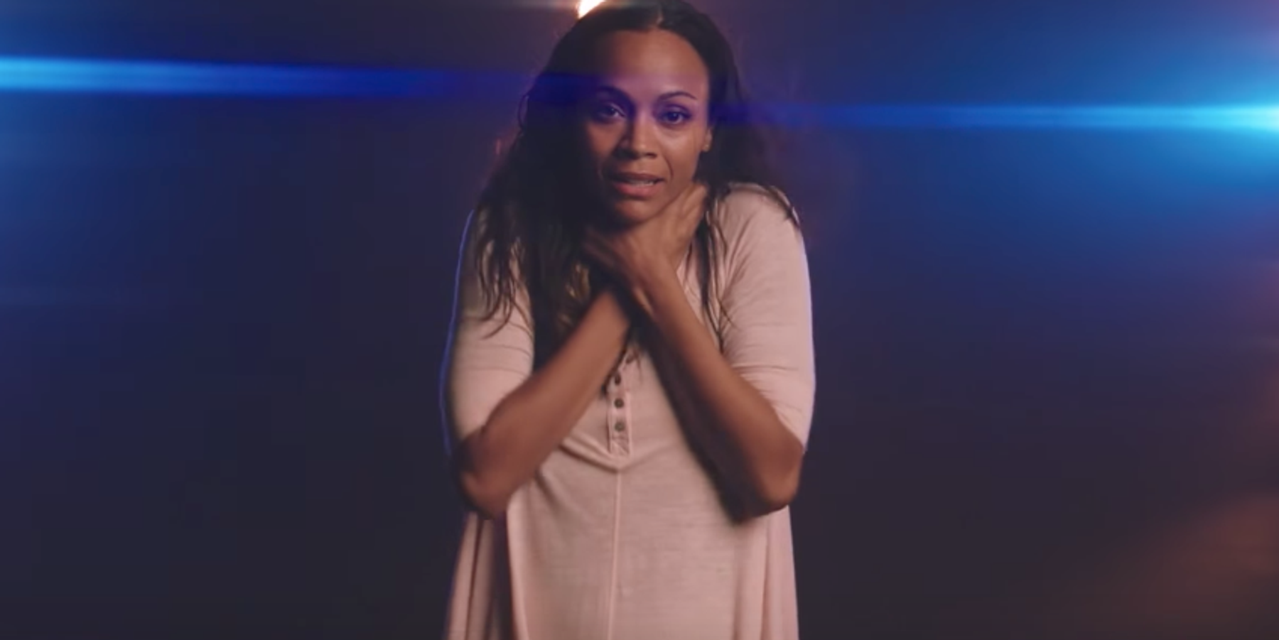 Watch Zoe Saldana Star In Sia's New "Free Me" Video