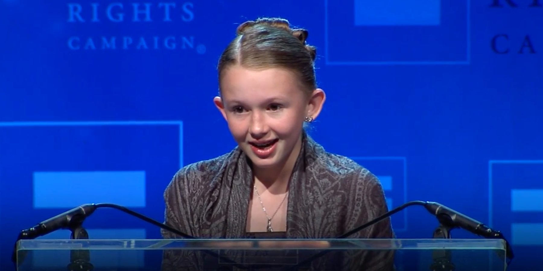 Young Lesbian Mormon Honored by the HRC for Her Bravery