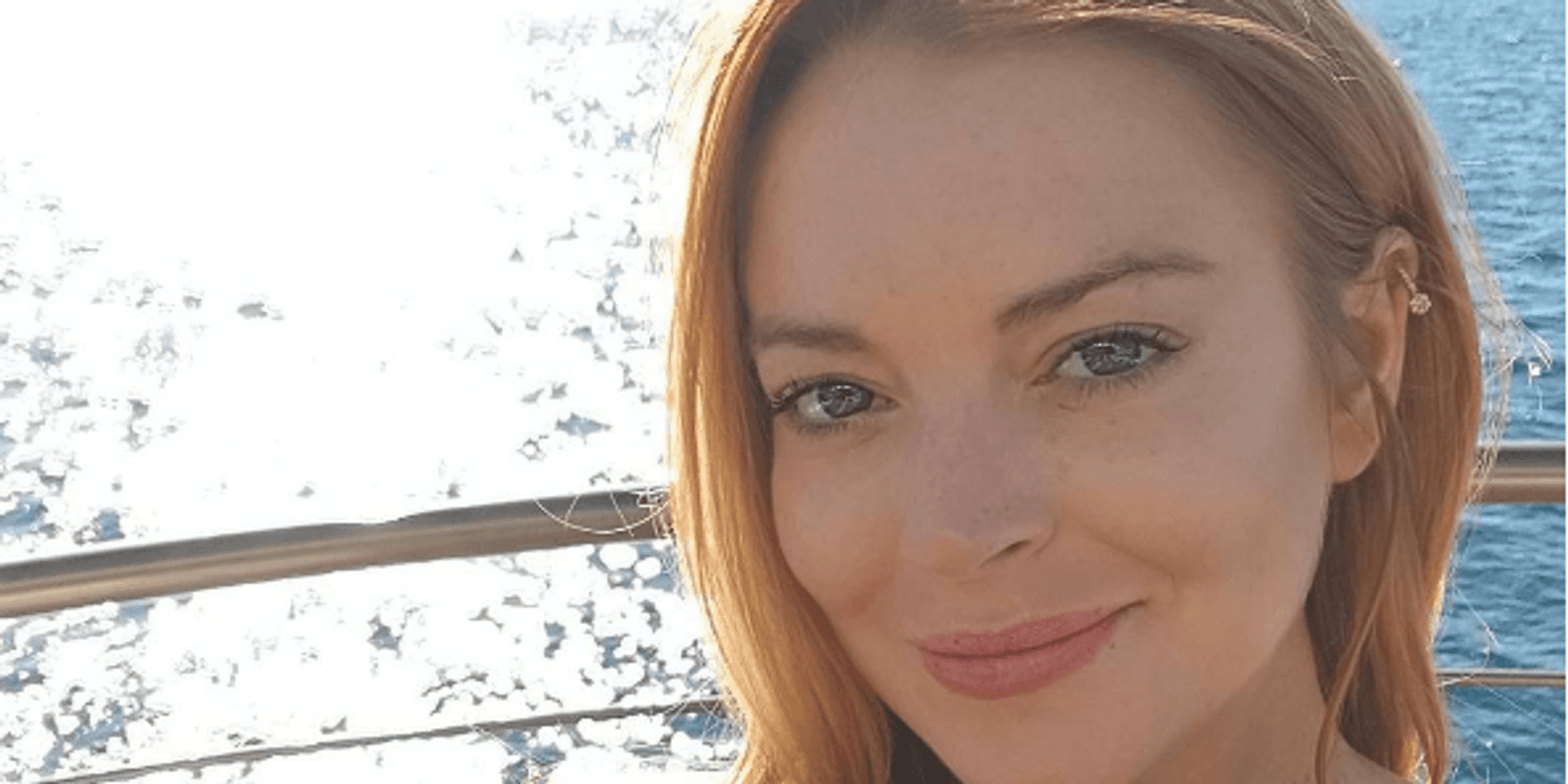 Lindsay Lohan Spent Her Fourth of July Pledging Allegiance to Trump